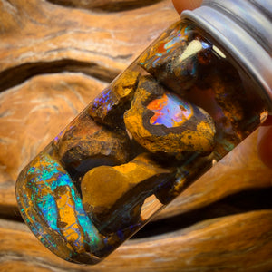68.7cts - Yowah Nut Opal Rough Vial