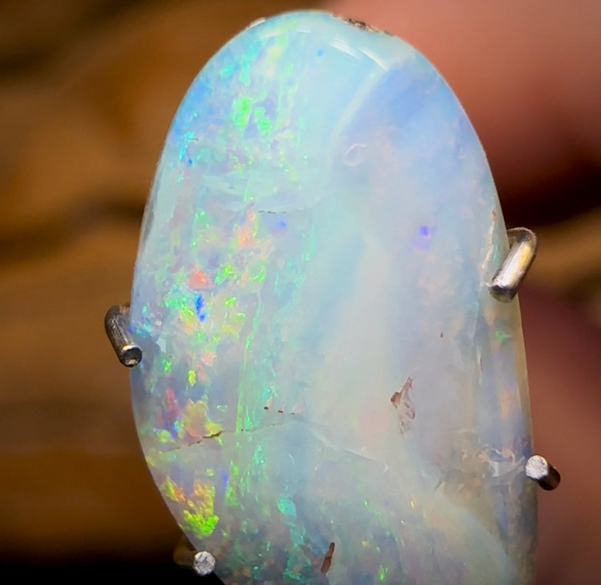 2.1cts - “Milky Way”Queensland Boulder Seam Opal