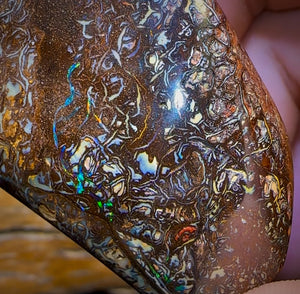 Auction Fall-Through = Your Gain! 🔥 Now More Than 50% Off RRP 🚨 448cts - Tribal Queensland Boulder Opal. Polished Specimen