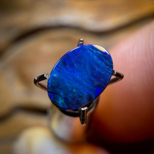 🔨 AUCTION 🔨 No Reserve 0.29cts - Australian Boulder Opal Doublet