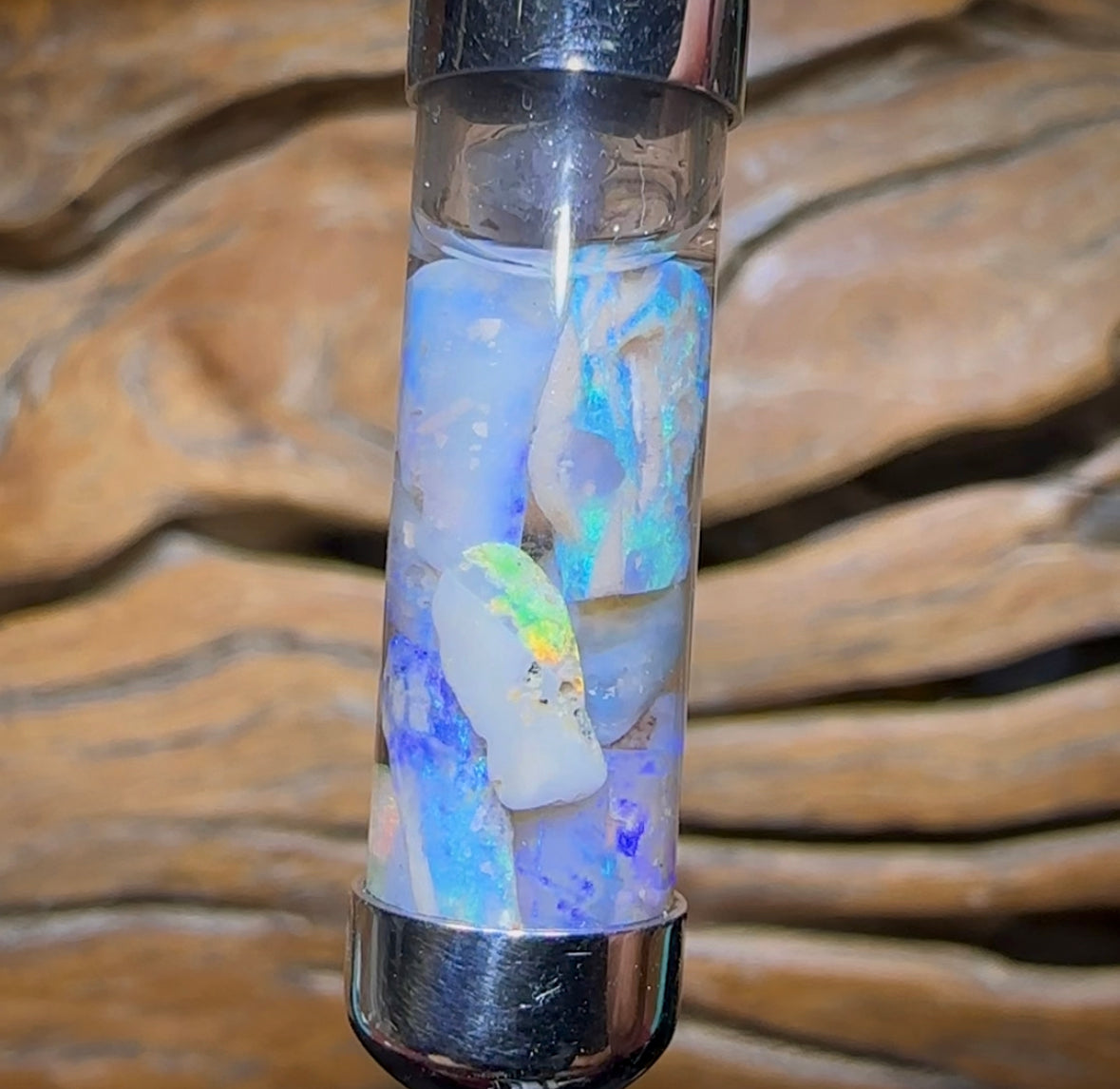 Australian Opal Time Capsule Pendant - Opal Whisperers