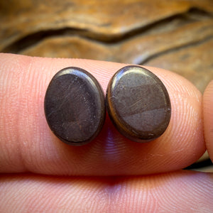Wild Card! 3.6cts - Australian Boulder Opal Doublet Pair