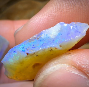 59.5cts - 5x Lightning Ridge Opal Rough Parcel