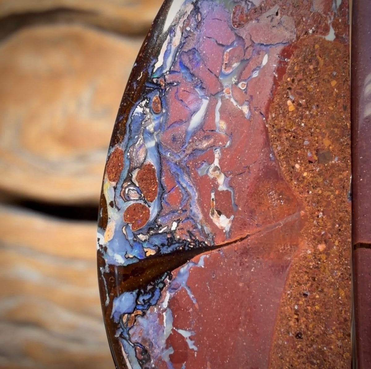 54.6cts - Tribal Queensland Boulder Opal Pair