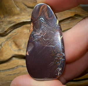 82.6cts - Yowah Nut Opal. Tribal Pattern Bargain