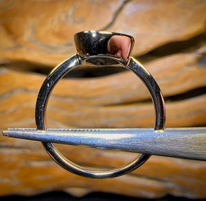 Sterling Silver - Queensland Boulder Opal Doublet Ring