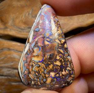 59.9cts - Tribal Yowah Nut Opal. Australian Opal