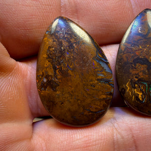 Wildcard! 97.6cts - 3x Australian Tribal Boulder Opal’s. Wholesale Parcel