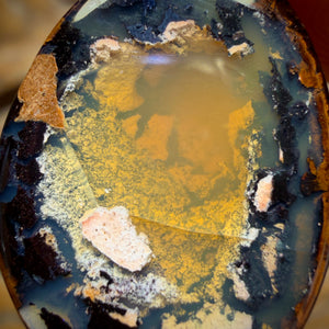 WILDCARD KERNEL 19.5cts - Yowah Nut Crystal Centre Opal. Australian Boulder Opal