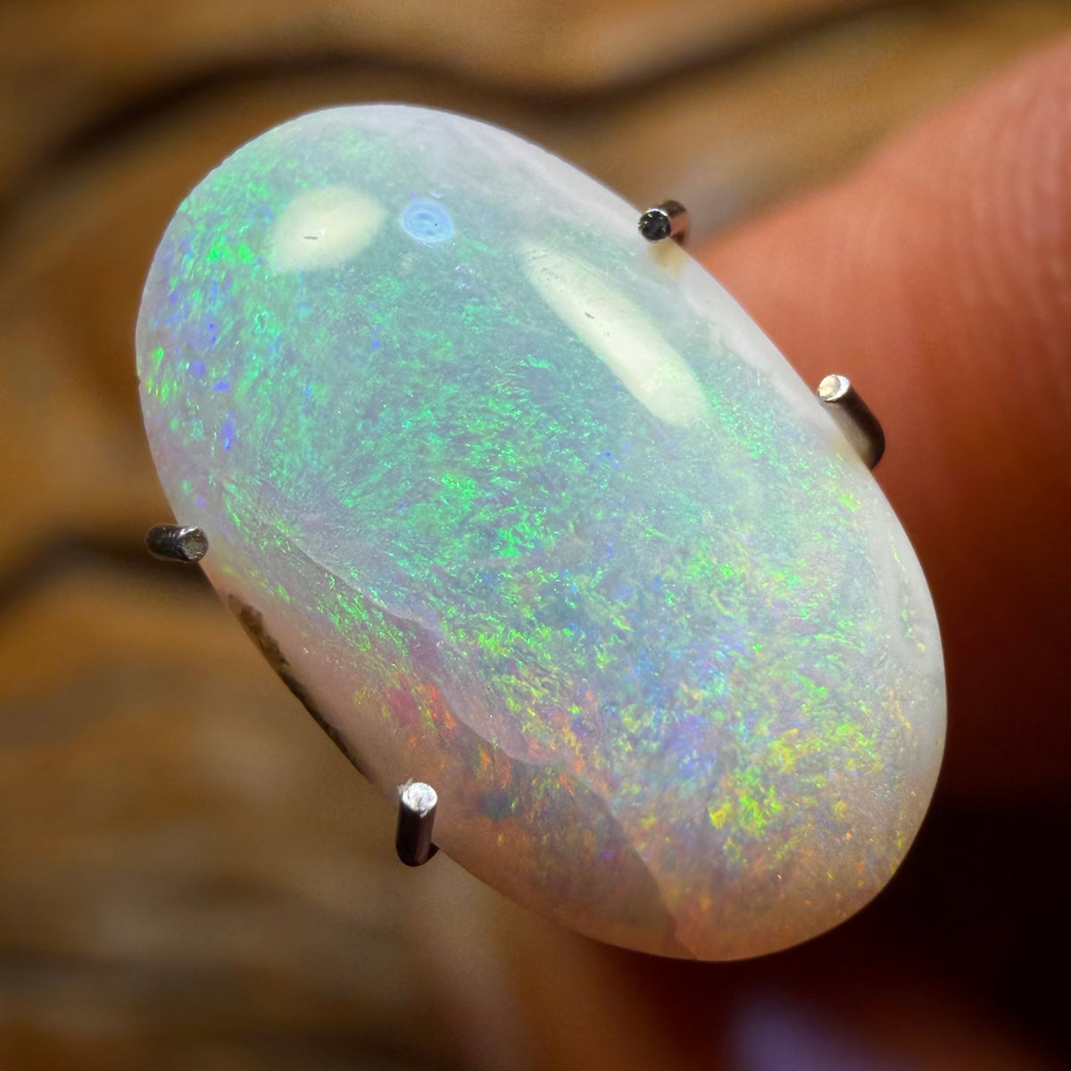 Wildcard! 2.1cts - South Australian White Opal from Coober Pedy