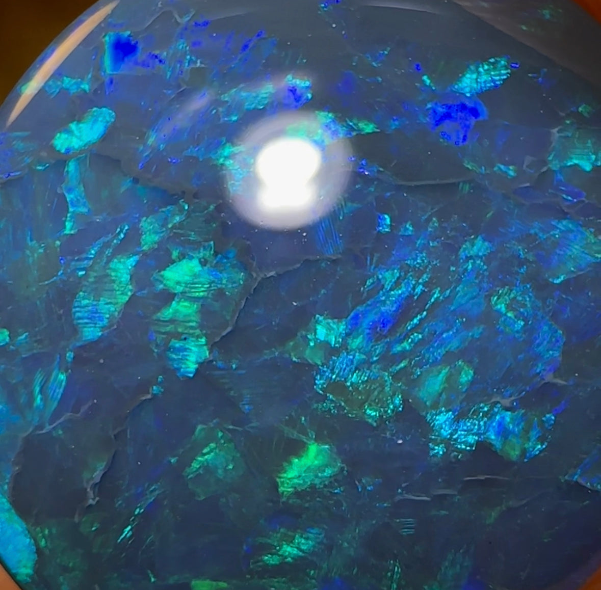 8.6cts - Australian Black Opal from Lightning Ridge - Opal Whisperers
