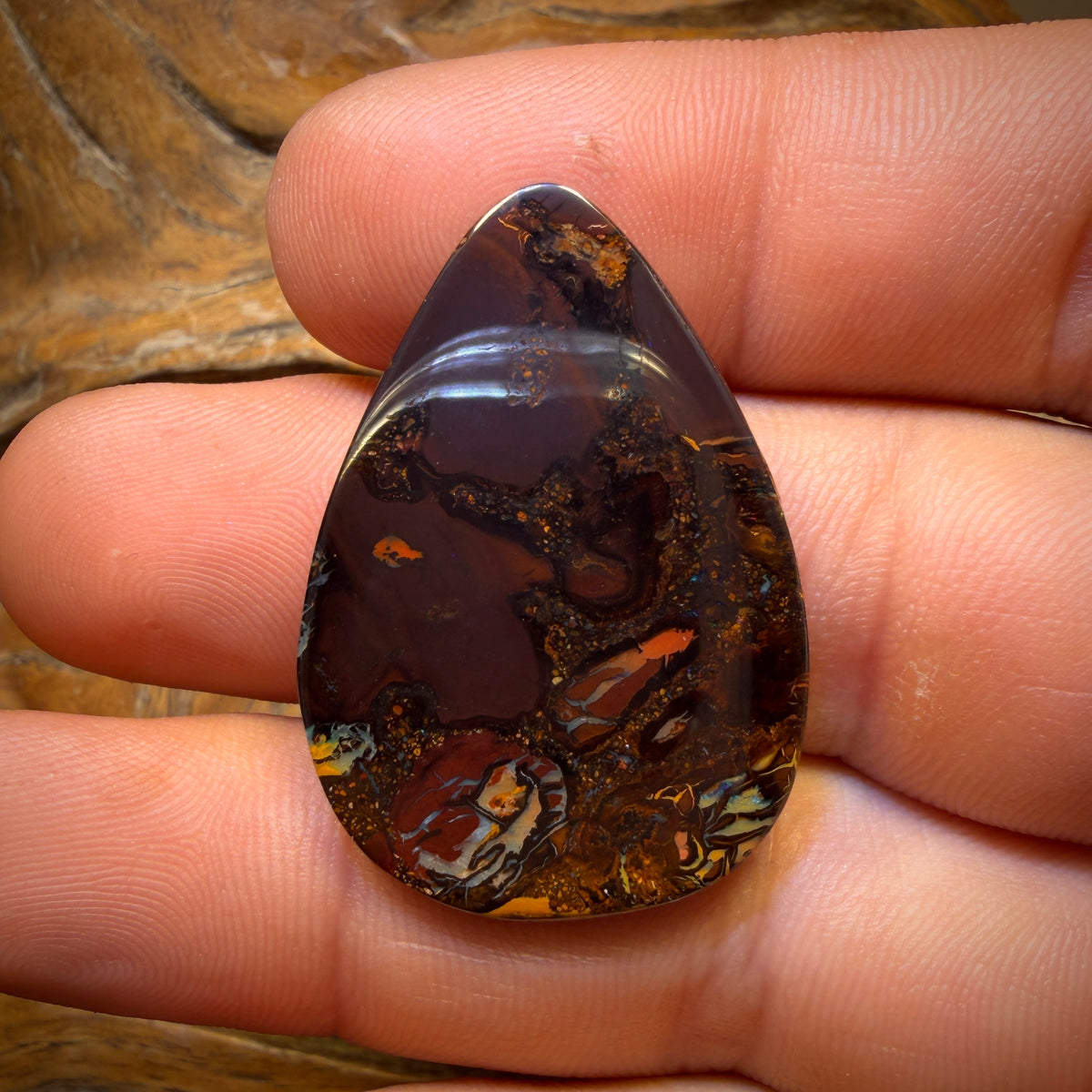 🔨 AUCTION 🔨 No Reserve 36.7cts - Tribal Yowah Nut Opal. Australian Opal
