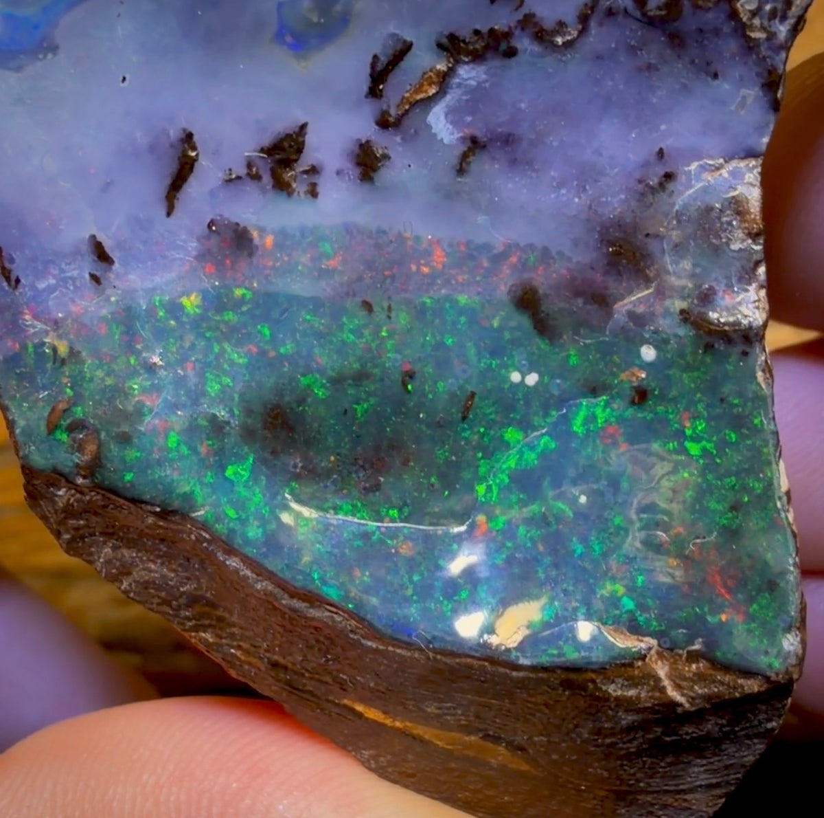 917.5cts - Yowah Nut Opal Rough Natural Split Pair. Found on ‘OUTBACK OPAL HUNTERS’!k