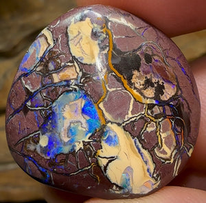 74.1cts - Yowah Nut Opal. Australian Boulder Opal. Tribal Rockpool - Opal Whisperers