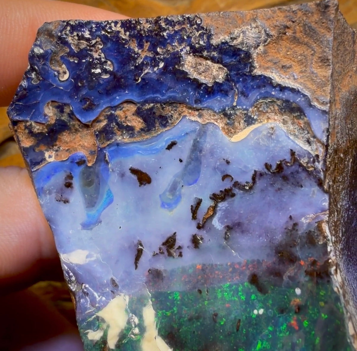 917.5cts - Yowah Nut Opal Rough Natural Split Pair. Found on ‘OUTBACK OPAL HUNTERS’!k