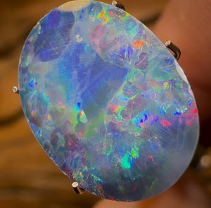 4.9cts - Lightning Ridge Black Opal Doublet