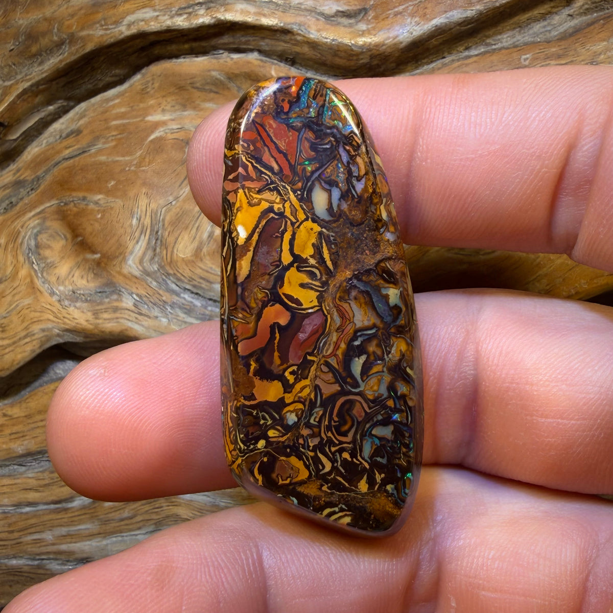 76.8cts -Top Tribal Queensland Boulder Opal from Yowah