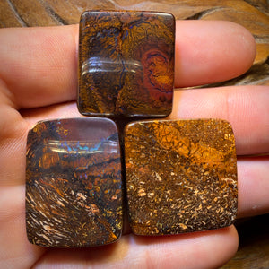 209.5cts - 3x Koroit Tribal Boulder Opal’s. Wholesale Parcel
