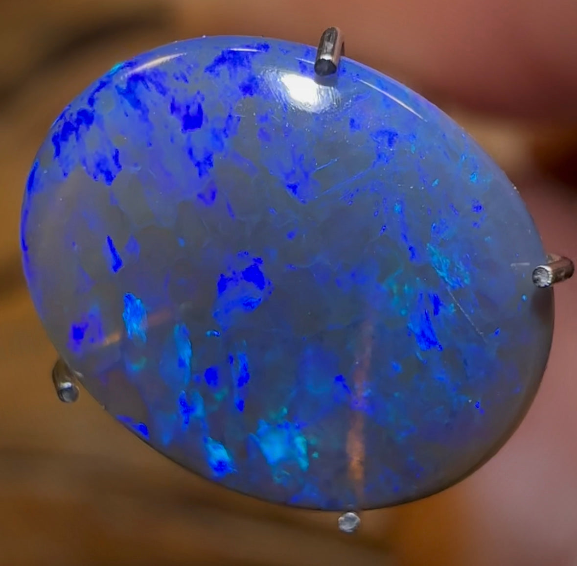 2.5cts - Black Opal from Lightning Ridge - Opal Whisperers