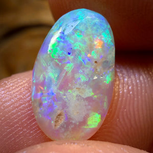 2.7cts - Lightning Ridge Crystal Opal Rub