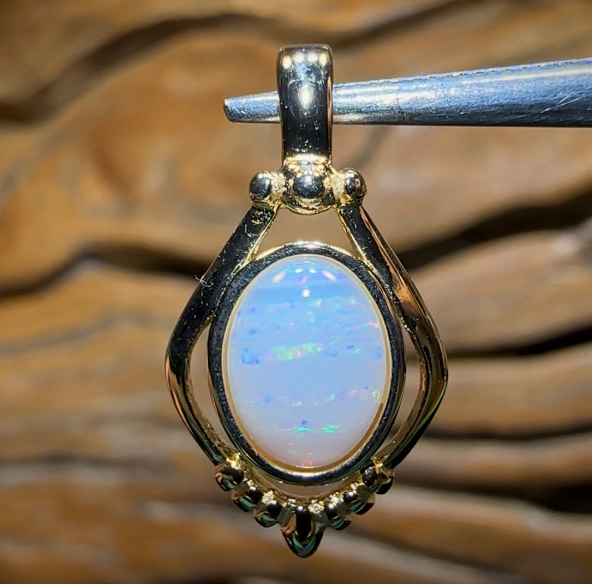 🔒Sterling Silver - WHOLESALE 9 PIECE PENDANT PARCEL. South Australian Solid Opal Jewellery