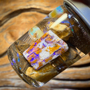 42.9cts - Yowah Nut Opal Rough Vial