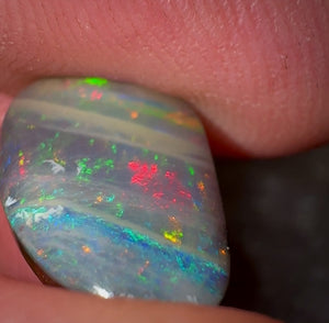 10.75cts - Unique Pattern Solid Boulder Opal Gem - Opal Whisperers