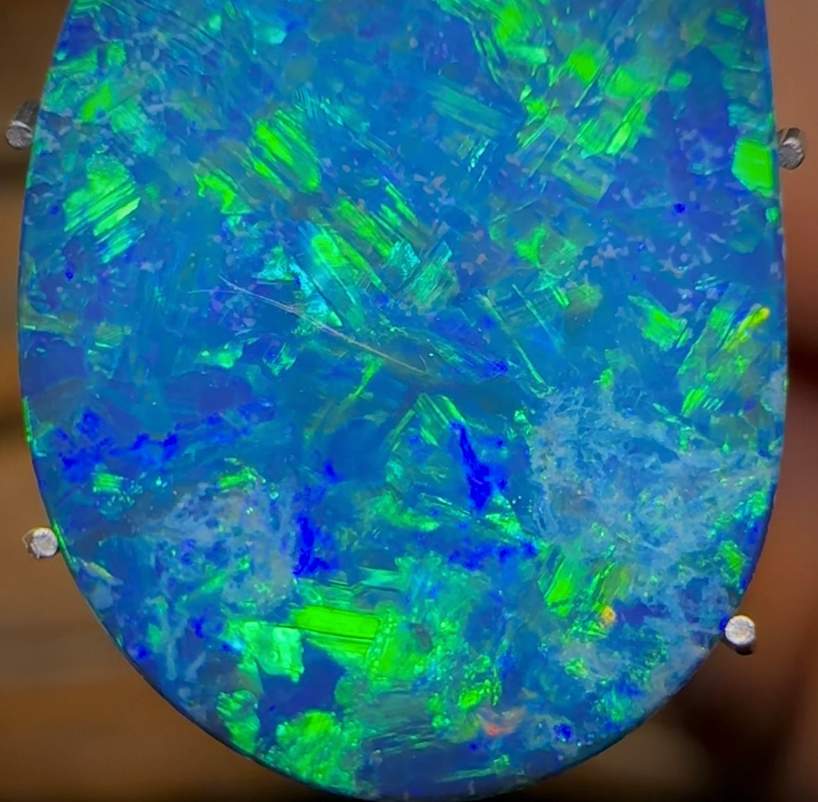 8.1cts - TOP Australian Boulder Opal Doublet - Opal Whisperers