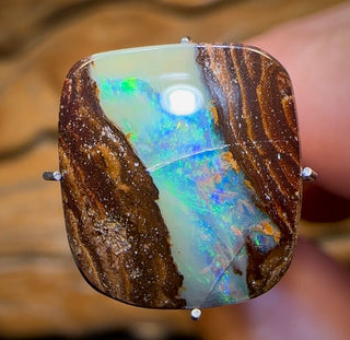 7,3 carats - Opale de filon de rocher du Queensland