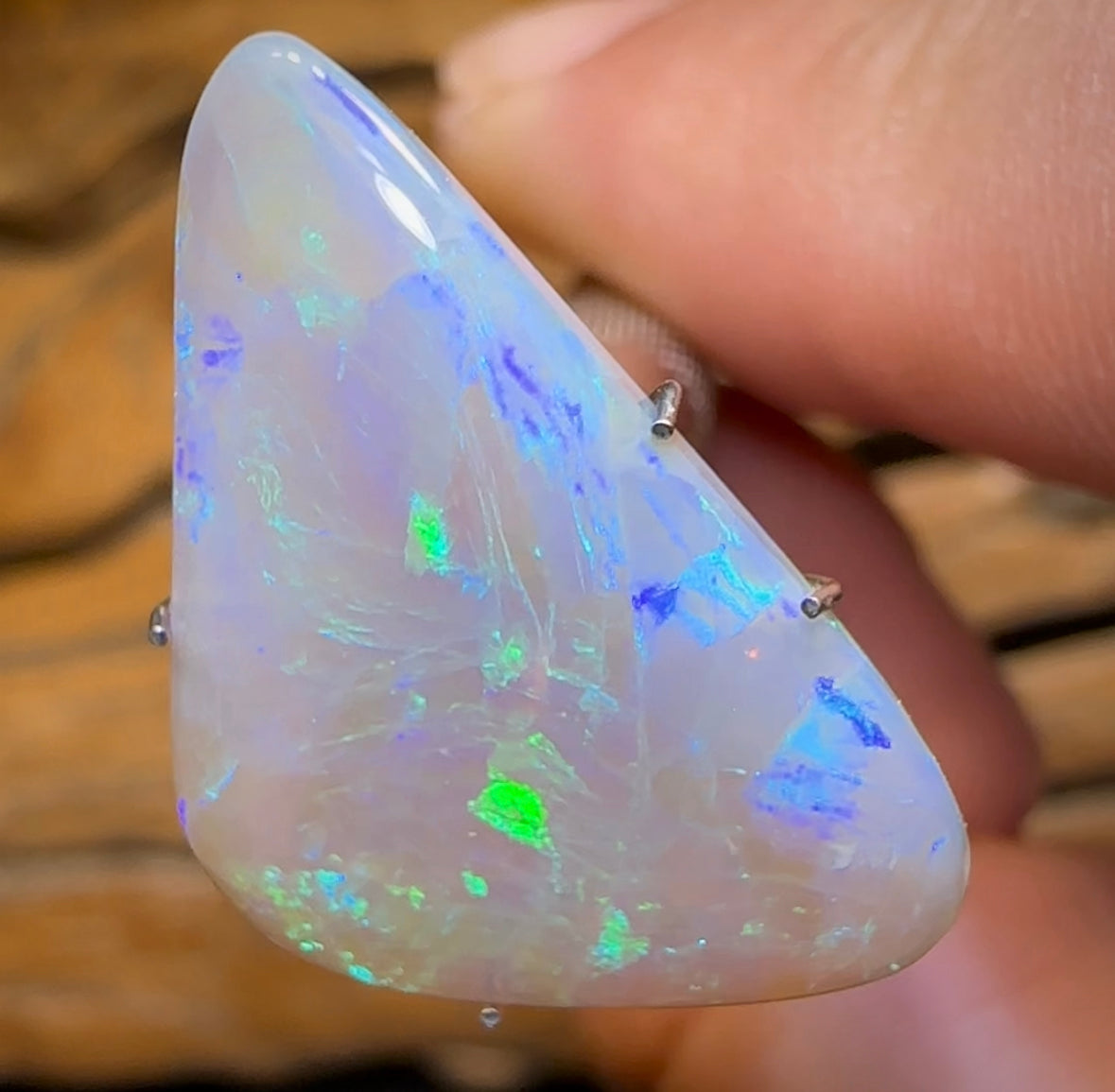 7.2cts - Lightning Ridge Dark Opal - Opal Whisperers