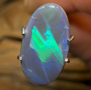 1.3cts - Solid Lightning Ridge Black Opal - Opal Whisperers