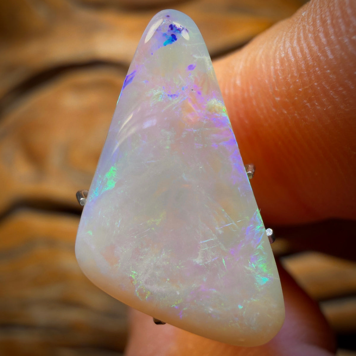 6cts - Solid Australian Boulder Crystal Opal