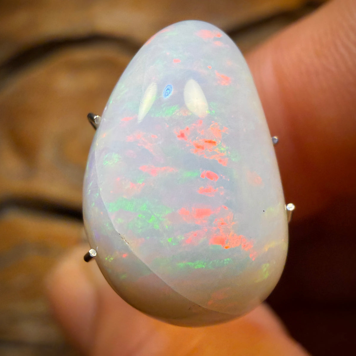 7.1cts - South Australian White Opal from Coober Pedy