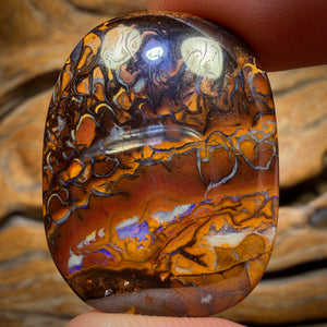 70.5cts - Tribal Queensland Boulder Opal from Yowah