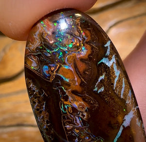 41.7cts - Tribal Queensland Boulder Opal from Koroit