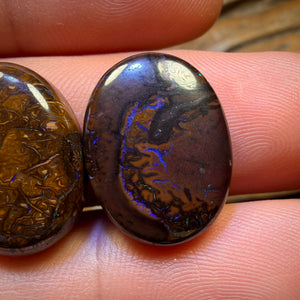 Wildcard! Below Cutting Cost 50.2cts - 3x Australian Tribal Boulder Opal’s. Wholesale Parcel