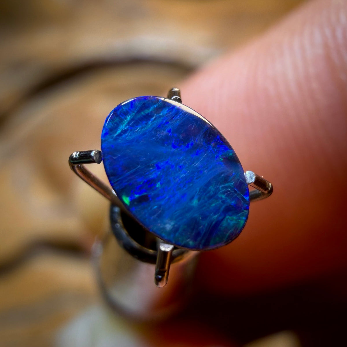 🔨 AUCTION 🔨 No Reserve 0.29cts - Australian Boulder Opal Doublet