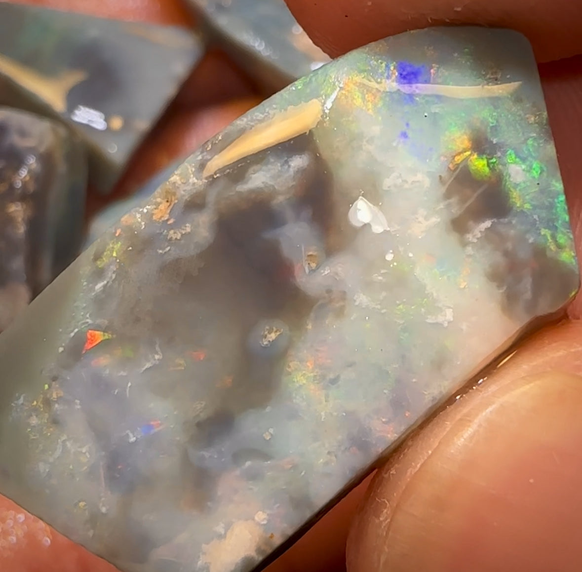 152cts - 6x Lightning Ridge Opal Rough Parcel