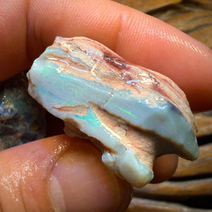 195.8cts - 3x Lightning Ridge Opal Rough Parcel