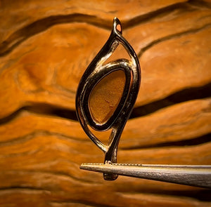 Sterling Silver - Queensland Boulder Opal Doublet Pendant HALF PRICE BARGAIN