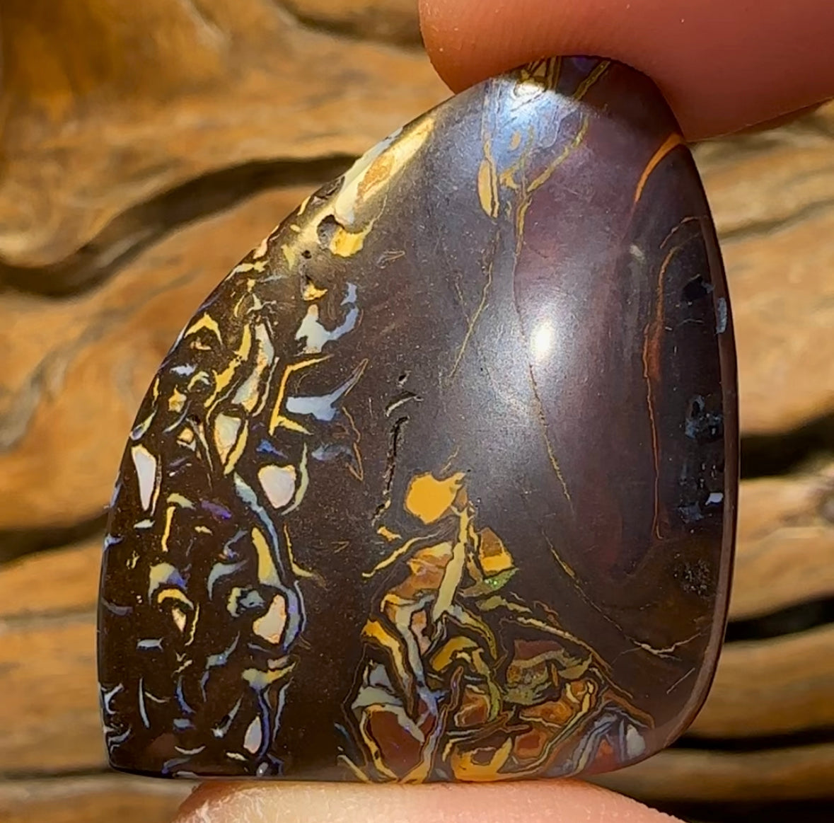 122.5cts - Yowah Top Tribal Australian Boulder Opal - Opal Whisperers