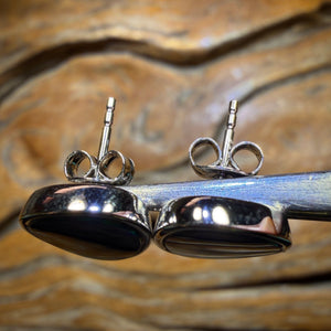 🔨 AUCTION 🔨 💎 High Roller Banger Auction 💎  Sterling Silver - Australian Boulder Opal Doublet Stud Earrings