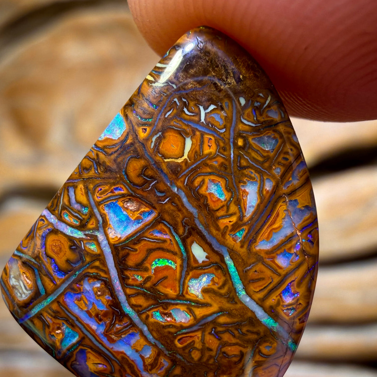 TGIF 13.1cts - Tribal Yowah Nut Opal. Australian Opal