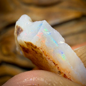 11.9cts - South Australian White Opal Rough Piece