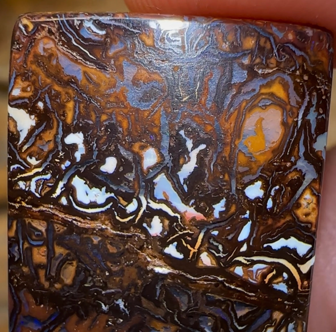 41.4cts - Tribal Australian Boulder Opal - Opal Whisperers