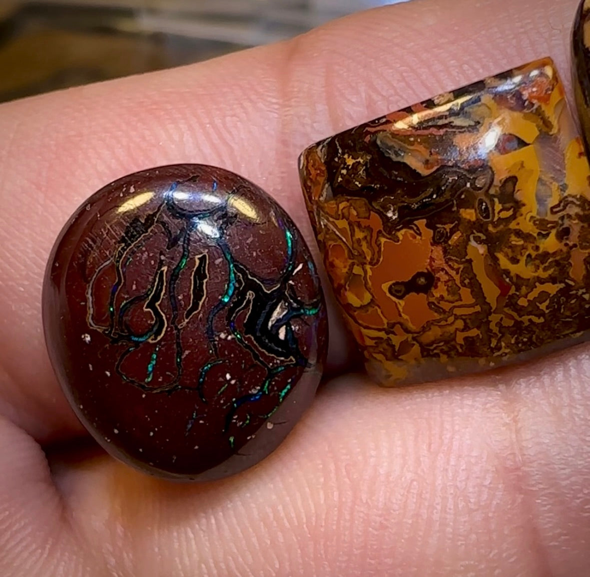 (Template) Tribal Boulder Opal Parcel. BULK LISTING - 5 FOR $175!! - Opal Whisperers