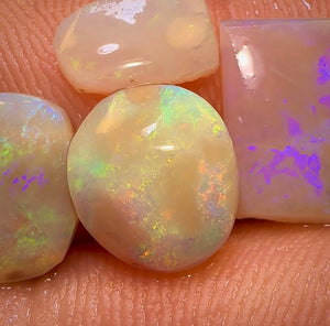 🔨 AUCTION 🔨 11.5cts - 6x Quality South Australian Opal Rubs