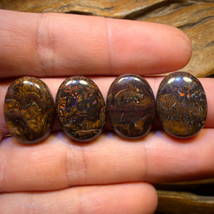 74.5cts - 4x Australian Tribal Boulder Opal’s. Wholesale Parcel