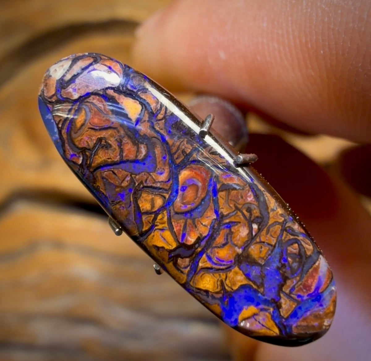 Wildcard! 5.25cts - Tribal Yowah Nut Opal. Australian Opal