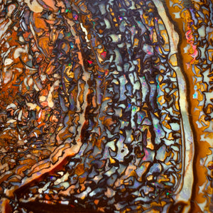 Art of Opal Card! 155cts - Large Tribal Queensland Boulder Opal from Yowah